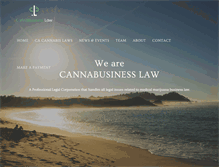 Tablet Screenshot of cannabusinesslaw.com